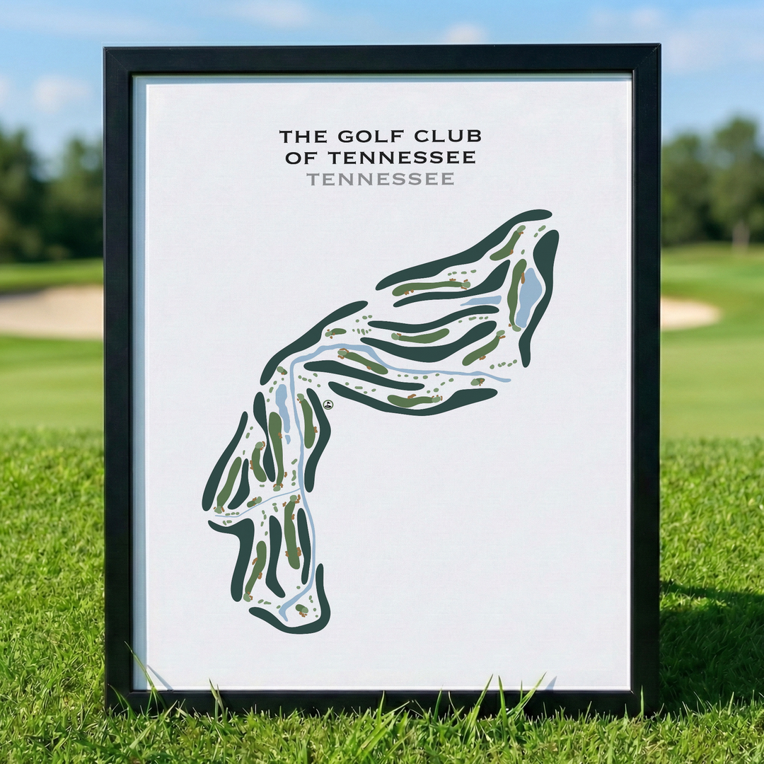 The Golf Club of Tennessee, Tennessee - Printed Golf Course