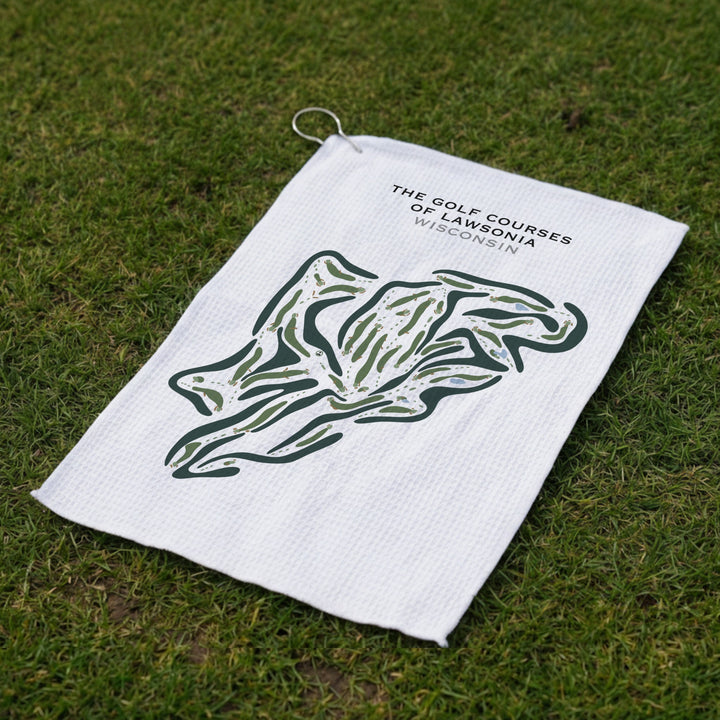 The Golf Courses of Lawsonia, Wisconsin - Printed Golf Courses