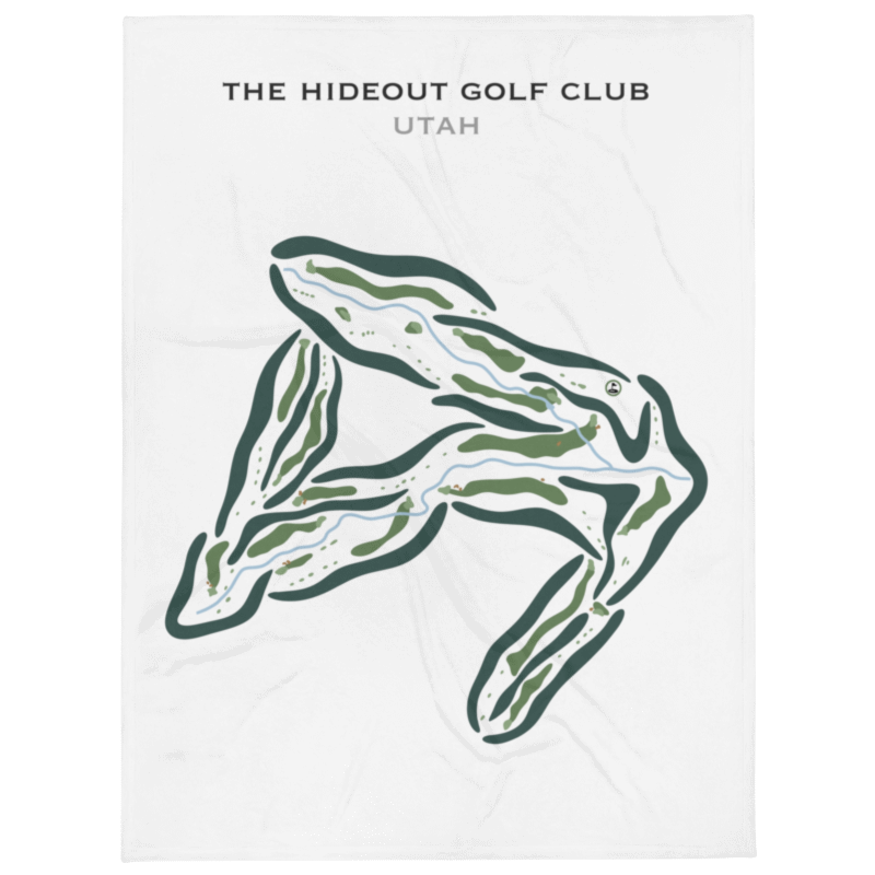 The Hideout Golf Club, Utah - Printed Golf Courses