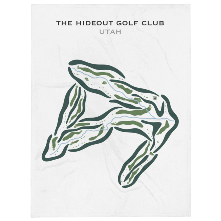 The Hideout Golf Club, Utah - Printed Golf Courses