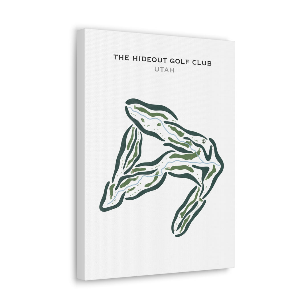 The Hideout Golf Club, Utah - Printed Golf Courses