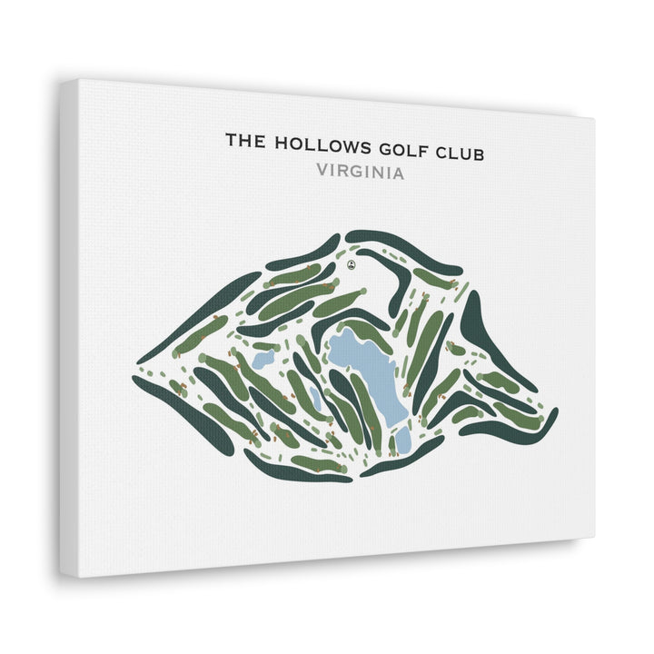 The Hollows Golf Club, Virginia - Printed Golf Course