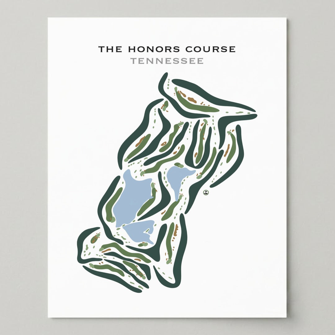 The Honors Course, Tennessee - Printed Golf Courses