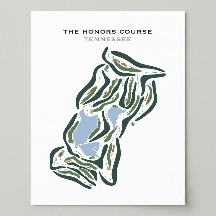 The Honors Course, Tennessee - Printed Golf Courses