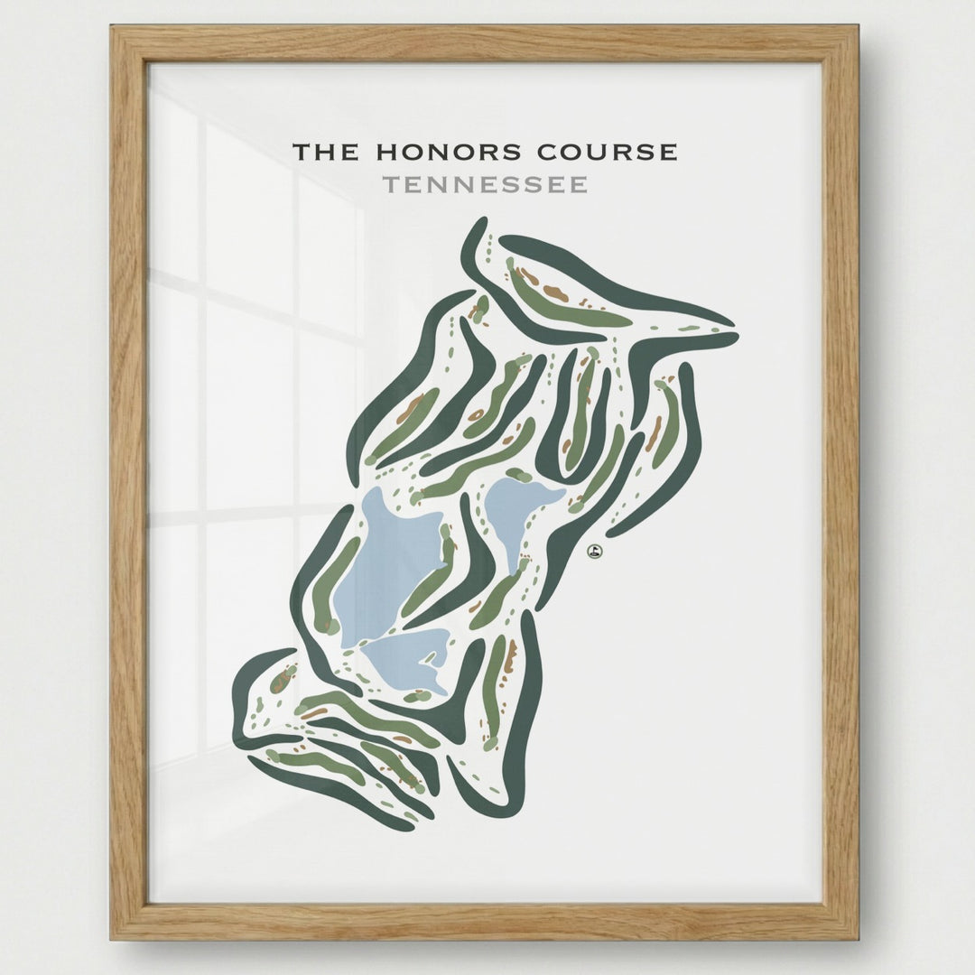 The Honors Course, Tennessee - Printed Golf Courses