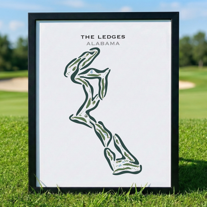 The Ledges, Alabama - Printed Golf Courses