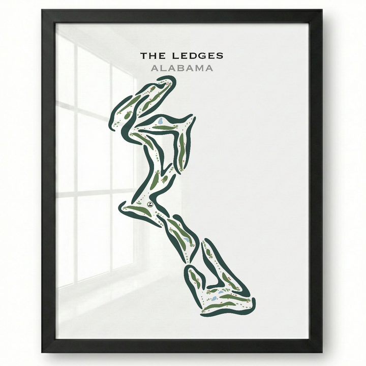 The Ledges, Alabama - Printed Golf Courses