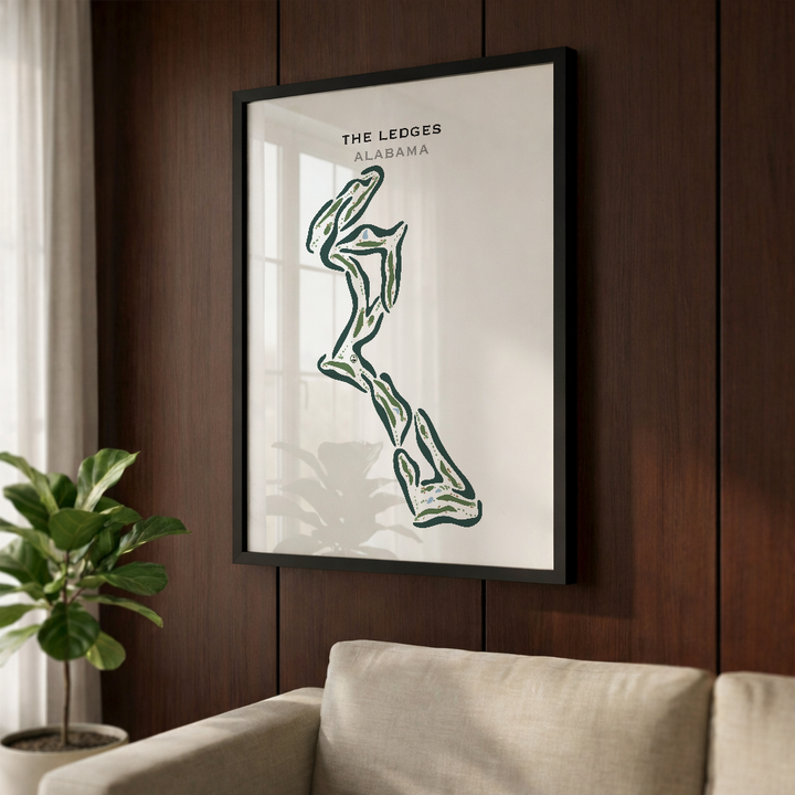 The Ledges, Alabama - Printed Golf Courses