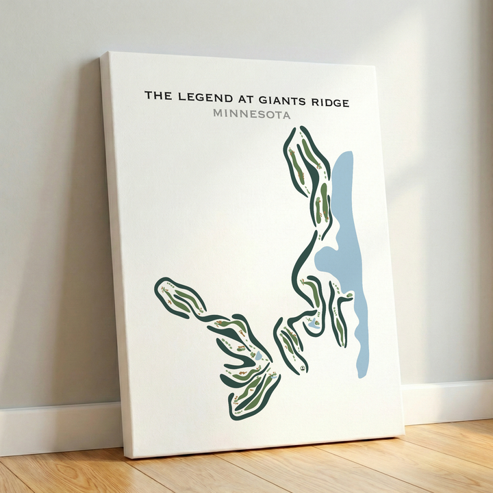 The Legend at Giants Ridge, Minnesota - Printed Golf Courses