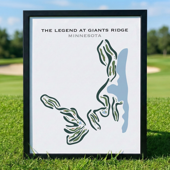 The Legend at Giants Ridge, Minnesota - Printed Golf Courses