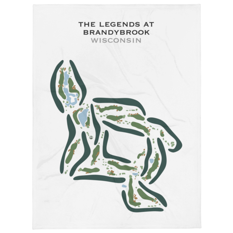 The Legend at Brandybrook, Wisconsin - Printed Golf Courses