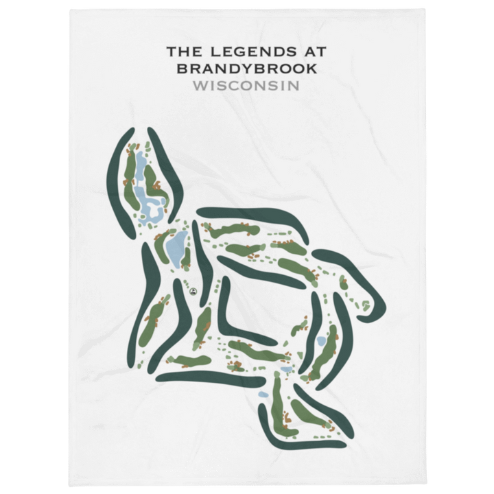 The Legend at Brandybrook, Wisconsin - Printed Golf Courses