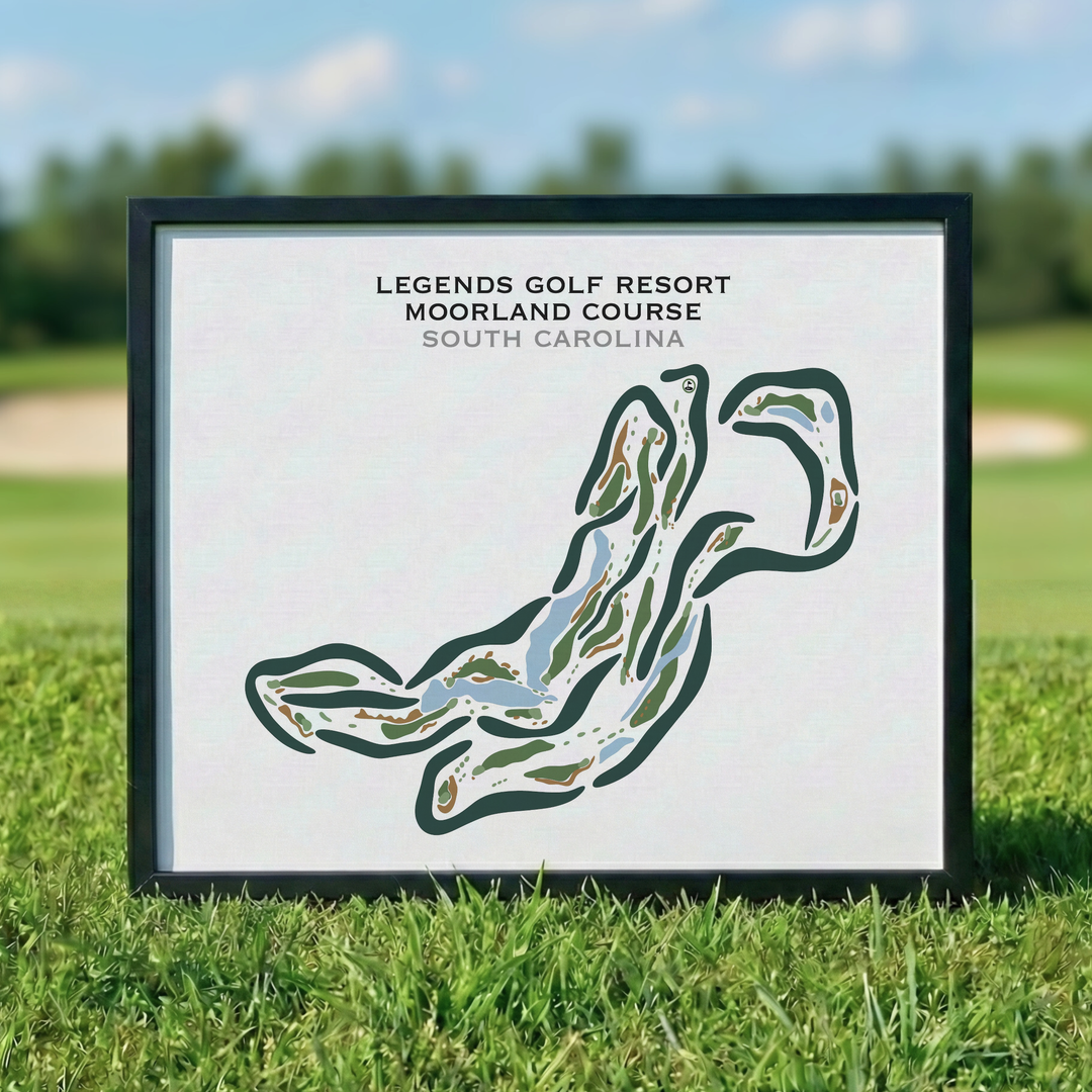 The Legends Golf Resort - Moorland Course, South Carolina - Printed Golf Courses