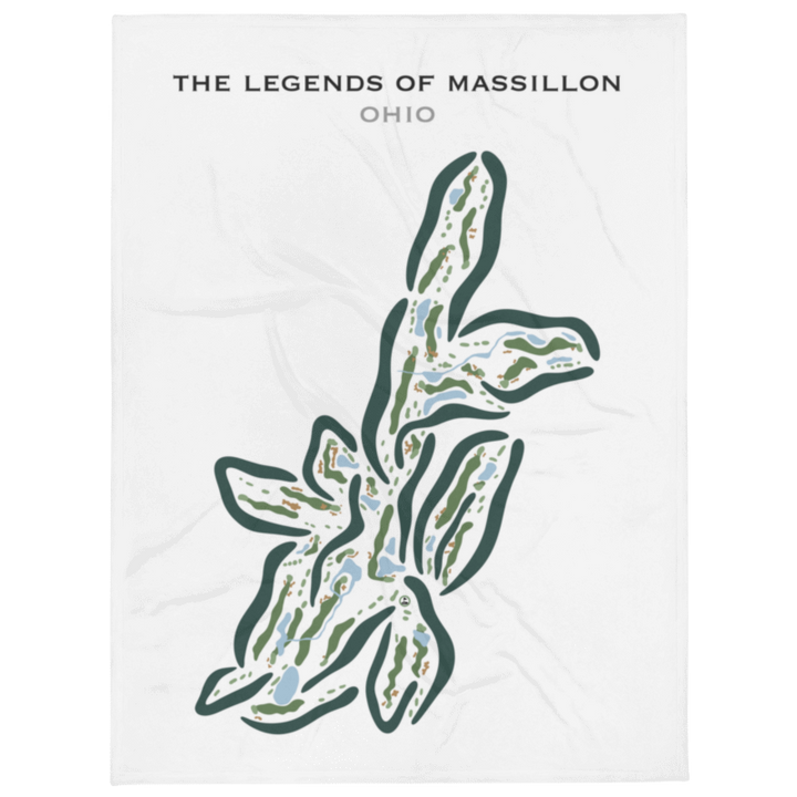 The Legends of Massillon, Ohio - Printed Golf Courses