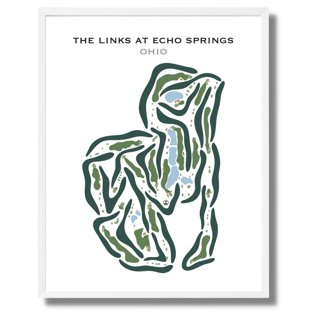 The Links at Echo Springs, Ohio - Printed Golf Courses