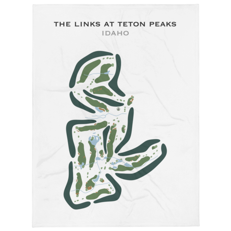 The Links At Teton Peaks, Idaho - Printed Golf Courses