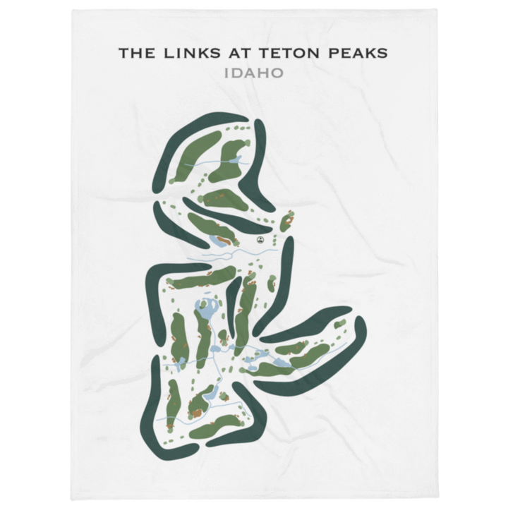 The Links At Teton Peaks, Idaho - Printed Golf Courses