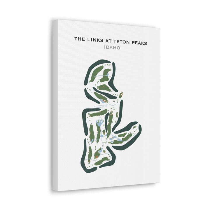 The Links At Teton Peaks, Idaho - Printed Golf Courses