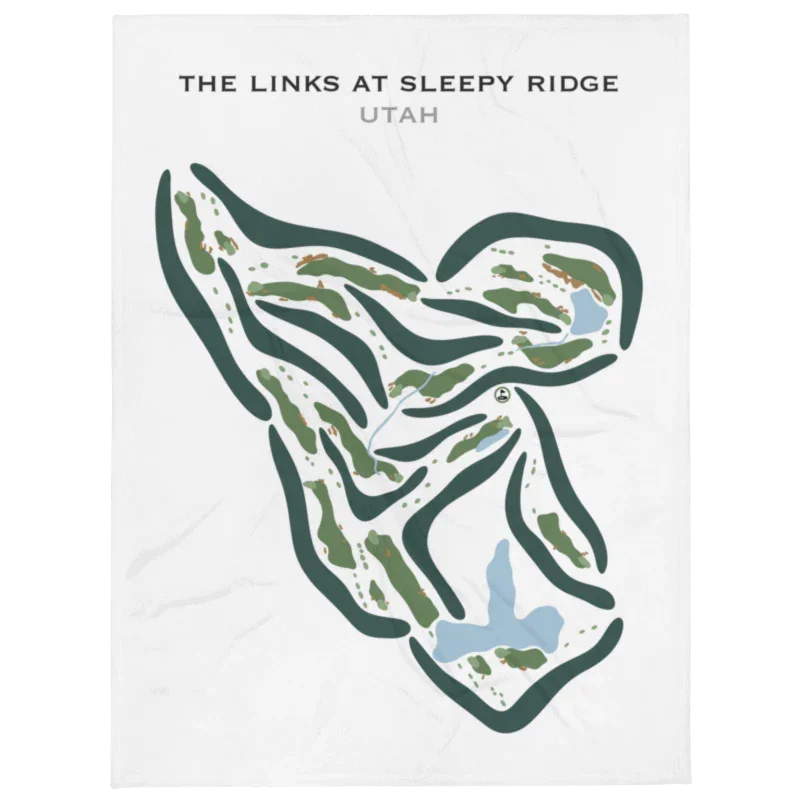 The Links At Sleepy Ridge Golf Course, Utah - Printed Golf Courses