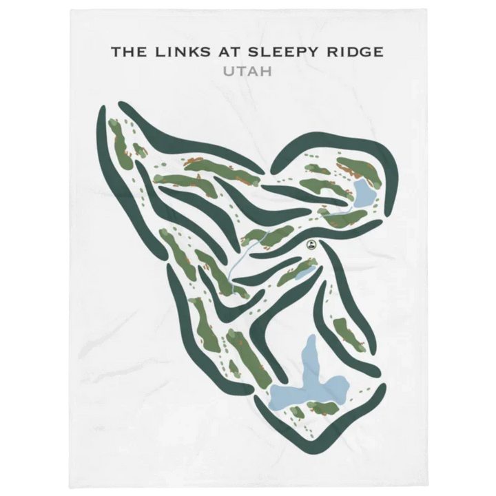 The Links At Sleepy Ridge Golf Course, Utah - Printed Golf Courses