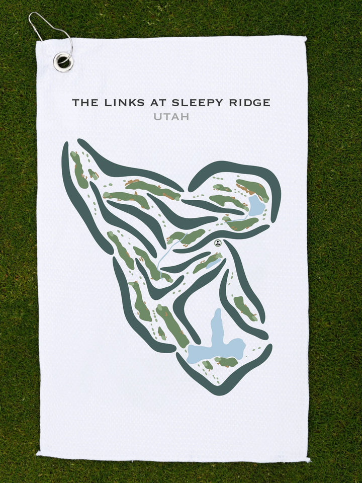 The Links At Sleepy Ridge Golf Course, Utah - Printed Golf Courses
