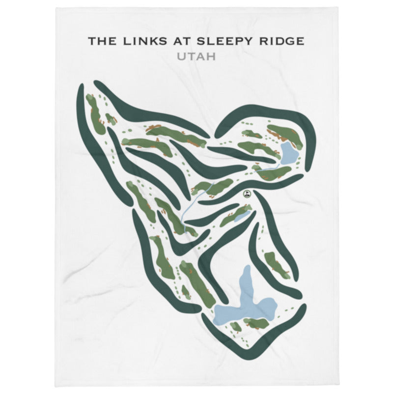 The Links At Sleepy Ridge Golf Course, Utah - Printed Golf Courses