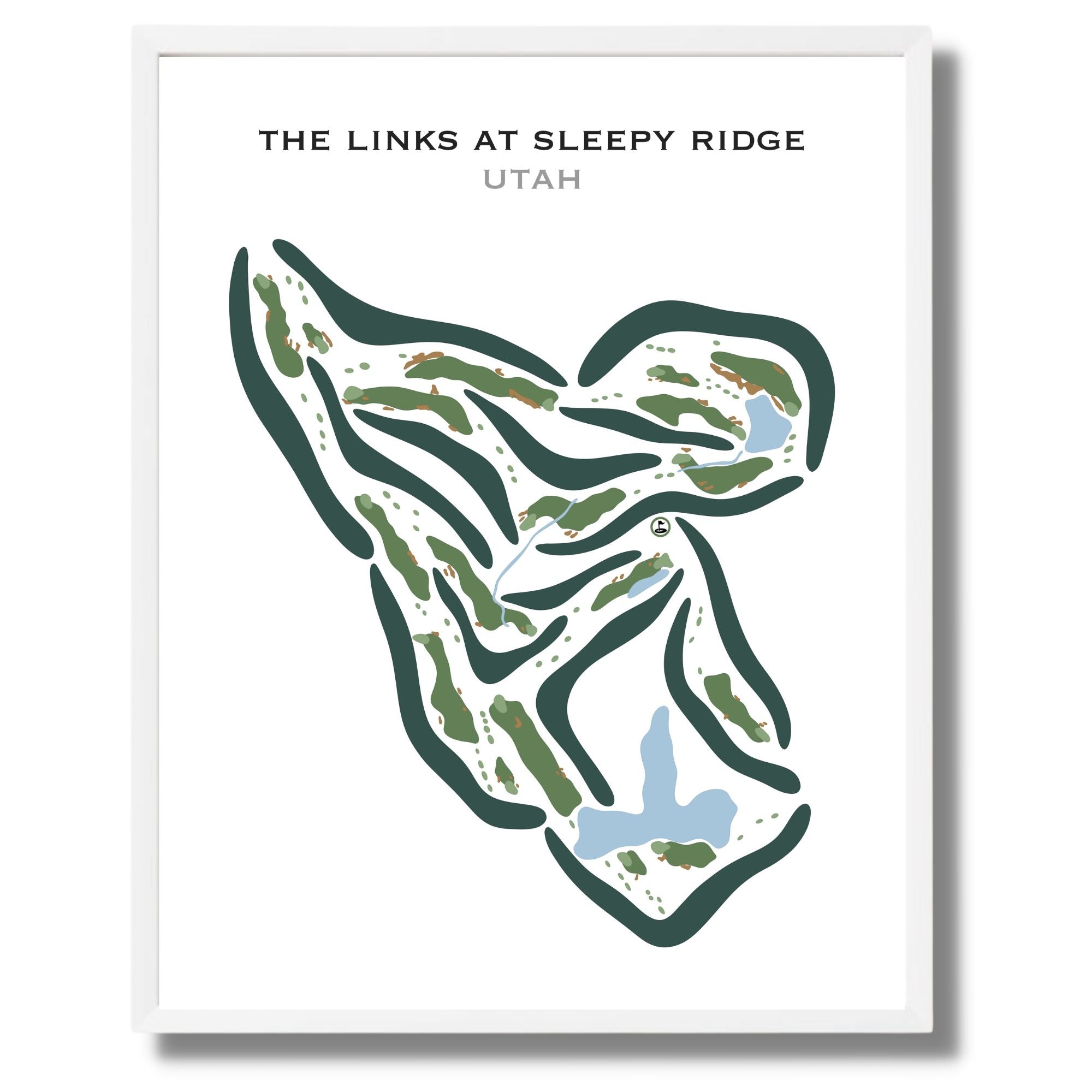 Explore The Links at Sleepy Ridge Golf Course, Utah - Golf Course Prints