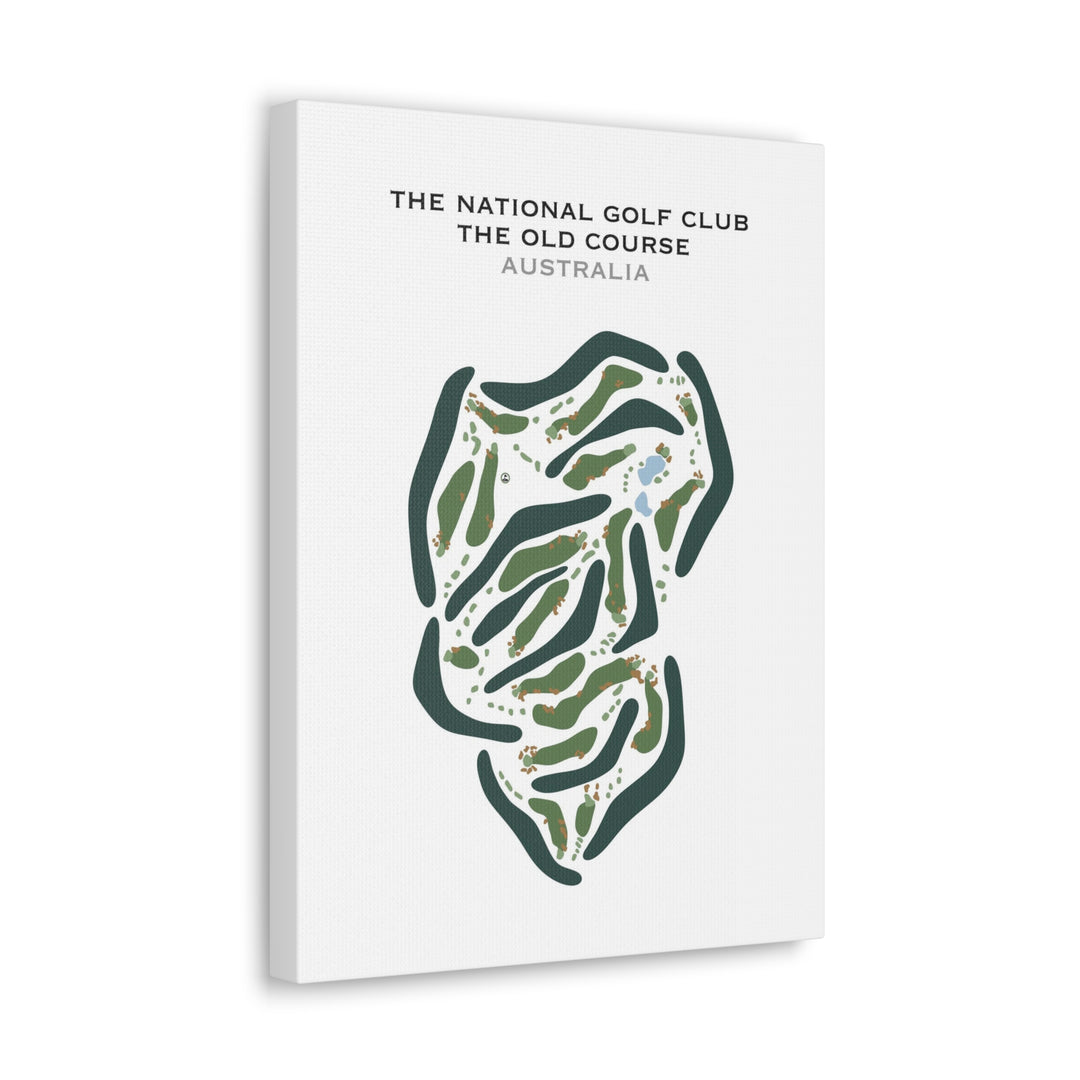 The National Golf Club - The Old Course, Australia - Printed Golf Courses