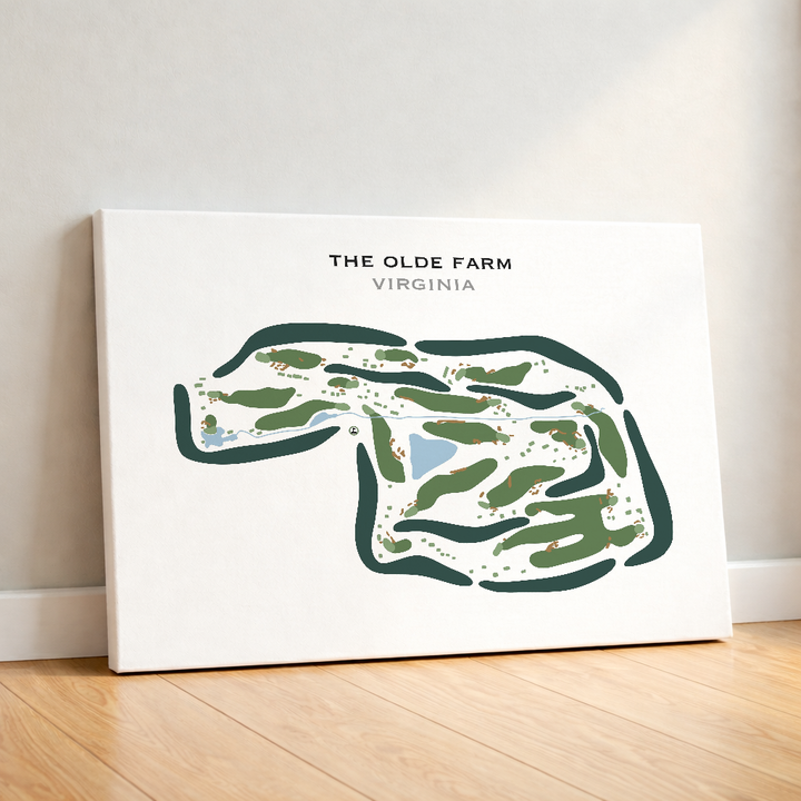 The Olde Farm, Virginia - Printed Golf Courses