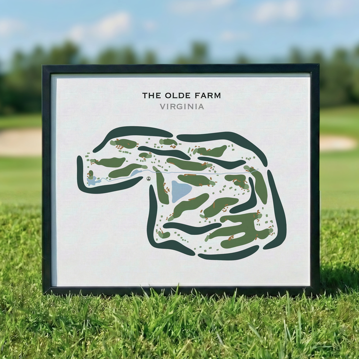 The Olde Farm, Virginia - Printed Golf Courses