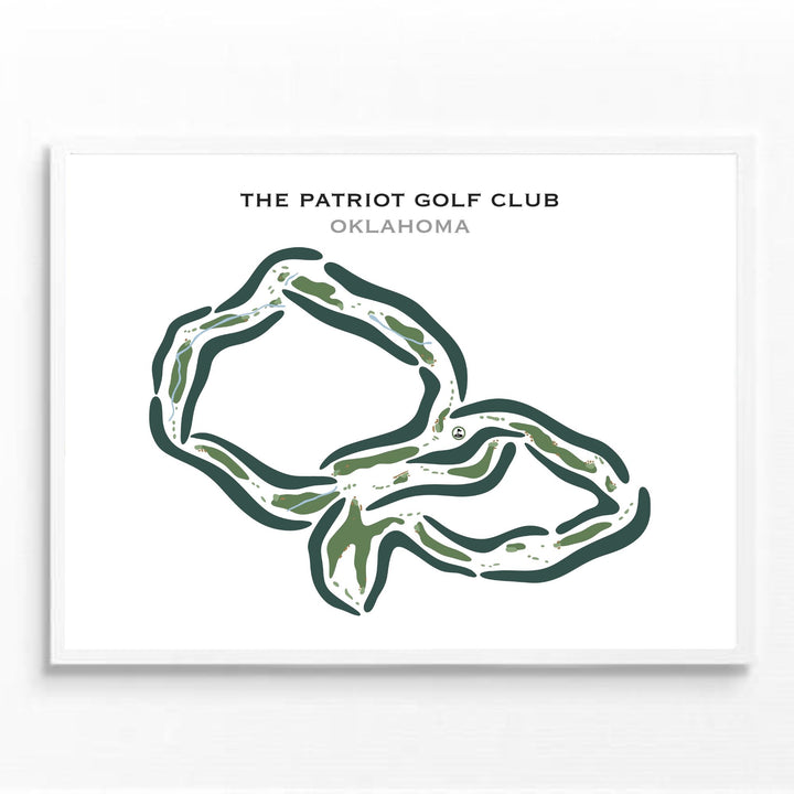The Patriot Golf Club, Oklahoma - Printed Golf Courses