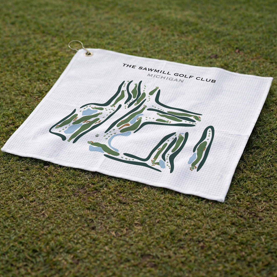 The Sawmill Golf Club, Michigan - Printed Golf Courses