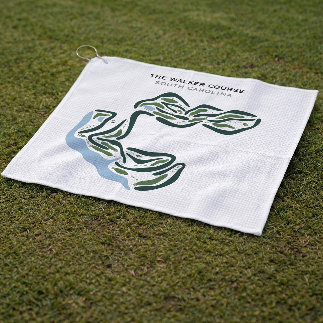 The Walker Course, South Carolina - Printed Golf Courses