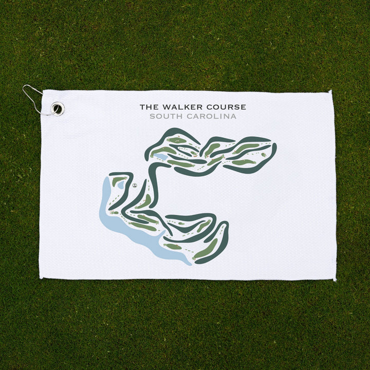 The Walker Course, South Carolina - Printed Golf Courses