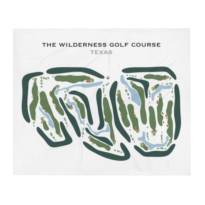 The Wilderness Golf Course, Texas - Printed Golf Courses