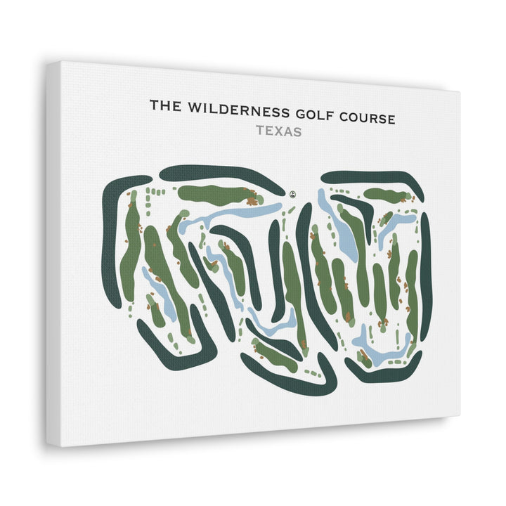 The Wilderness Golf Course, Texas - Printed Golf Courses