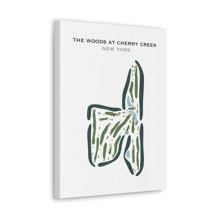 The Woods At Cherry Creek, New York - Printed Golf Courses