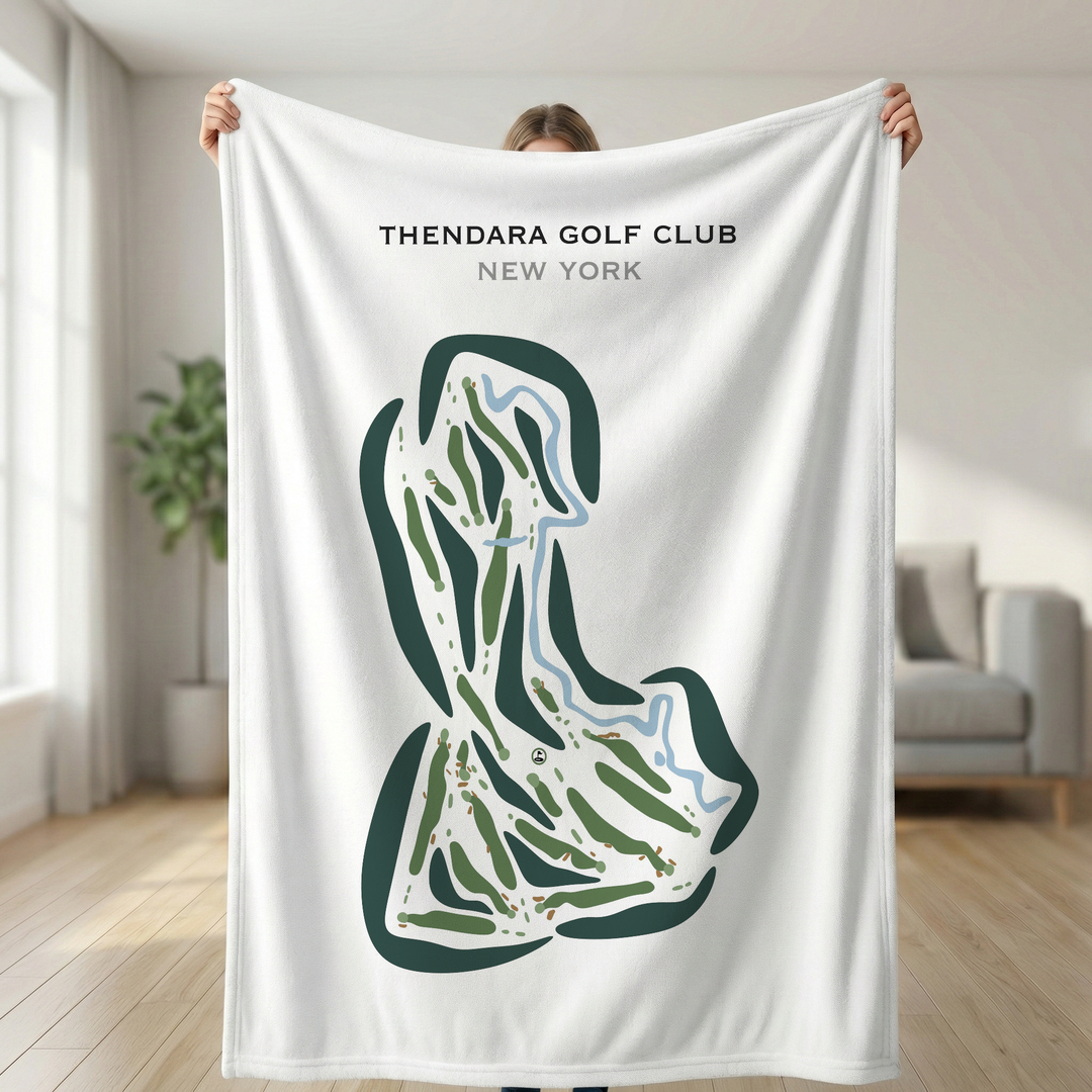 Thendara Golf Club, New York - Printed Golf Courses