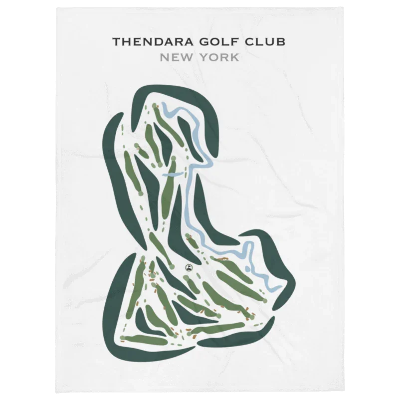 Thendara Golf Club, New York - Printed Golf Courses