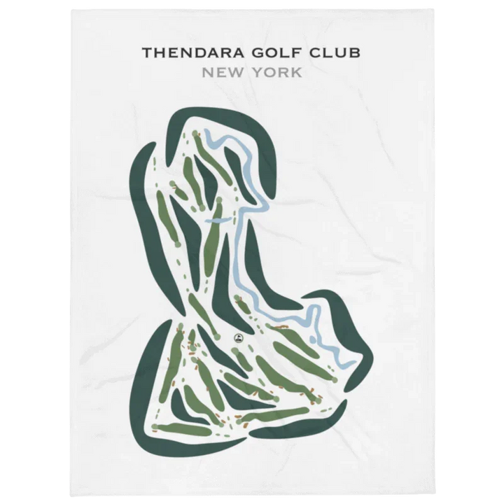 Thendara Golf Club, New York - Printed Golf Courses