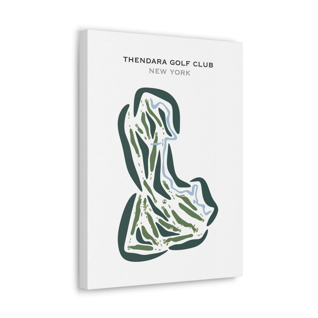 Thendara Golf Club, New York - Printed Golf Courses