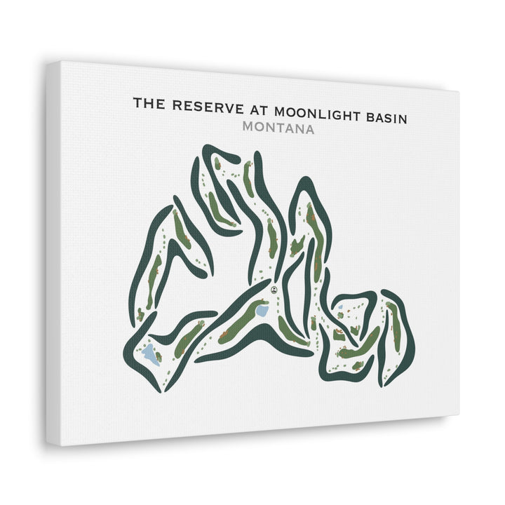 The Reserve at Moonlight Basin, Montana - Printed Golf Courses