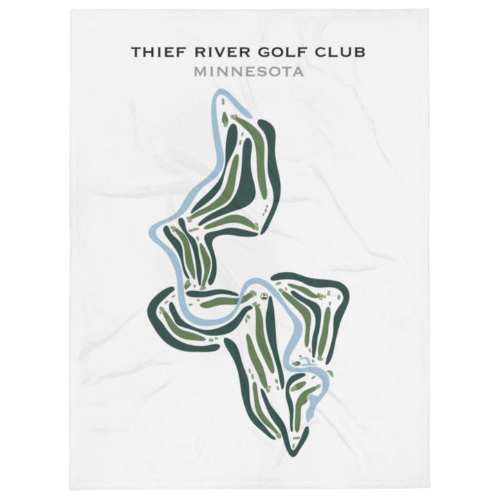 Thief River Golf Club, Minnesota - Printed Golf Courses