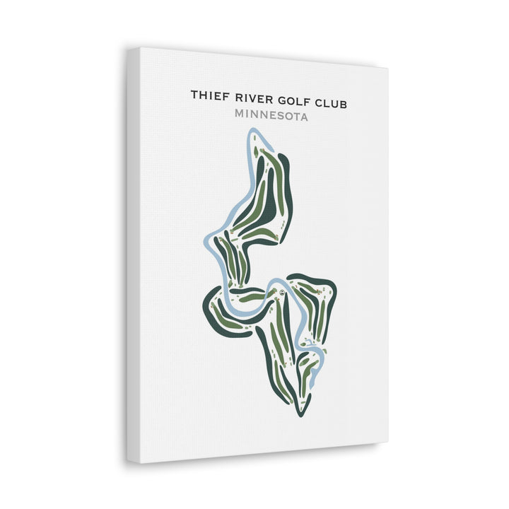 Thief River Golf Club, Minnesota - Printed Golf Courses