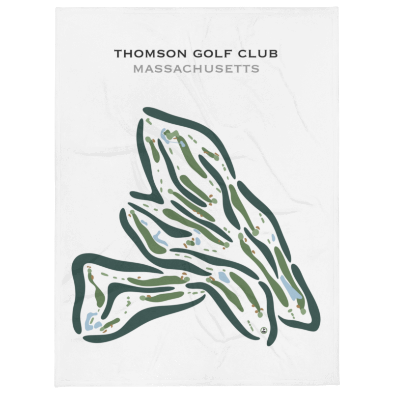 Thomson Golf Club, Massachusetts - Printed Golf Courses