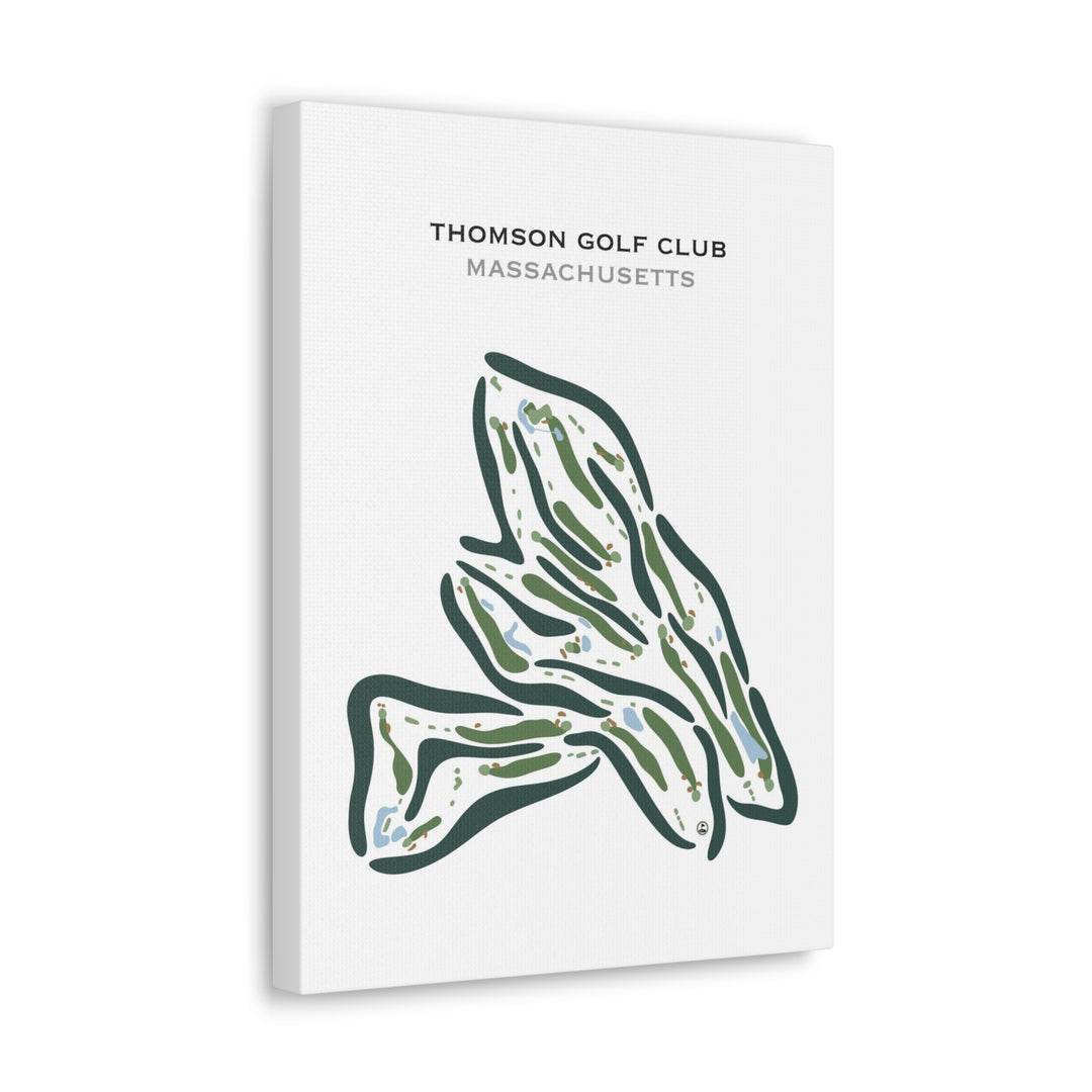 Thomson Golf Club, Massachusetts - Printed Golf Courses