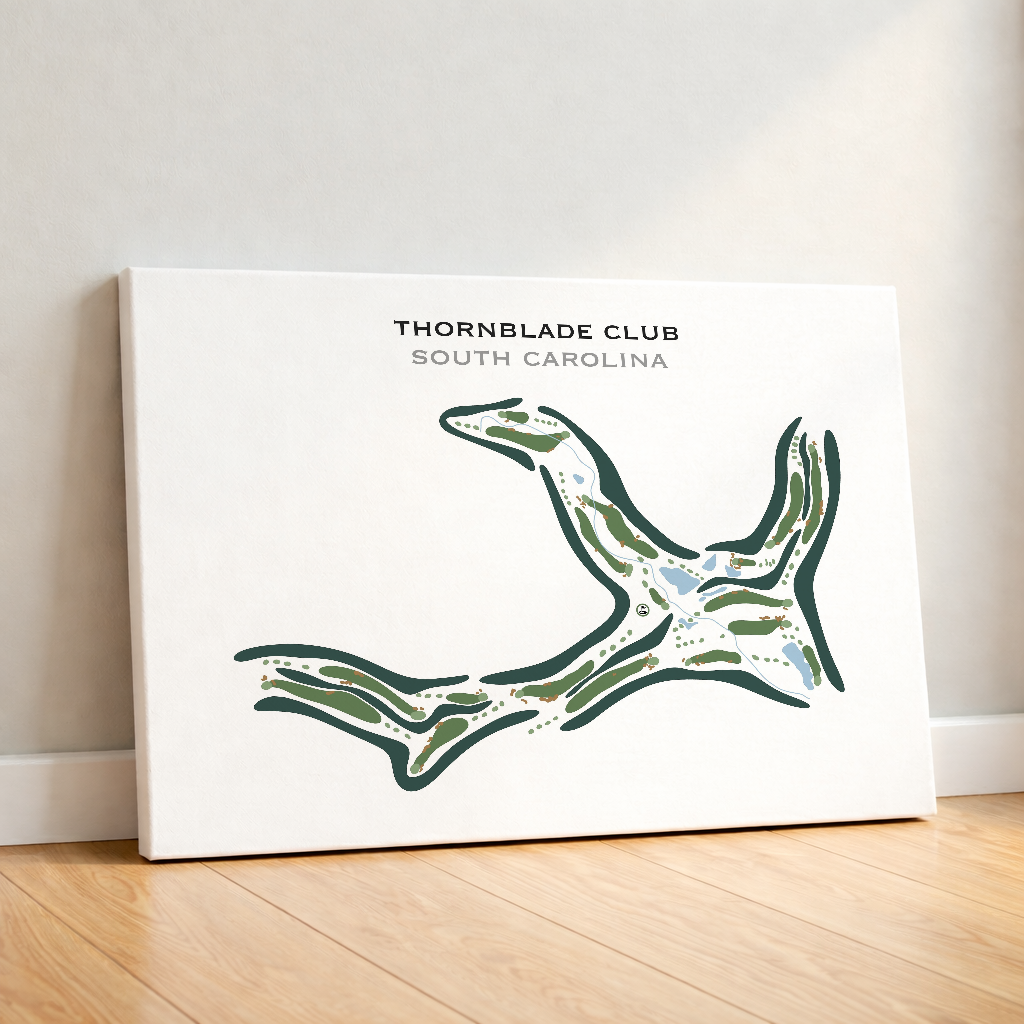 Thornblade Club, South Carolina - Printed Golf Courses