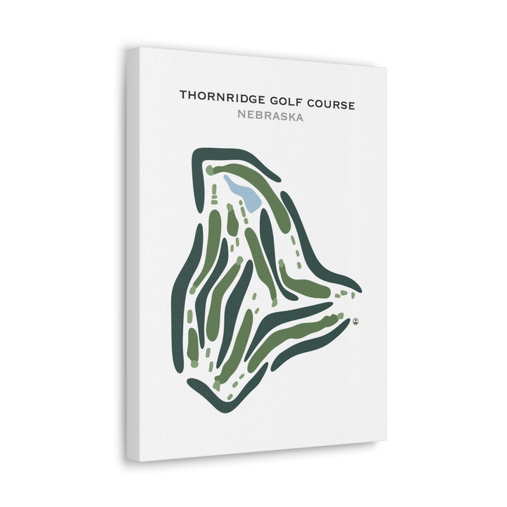 Thornridge Golf Course, Nebraska - Printed Golf Course