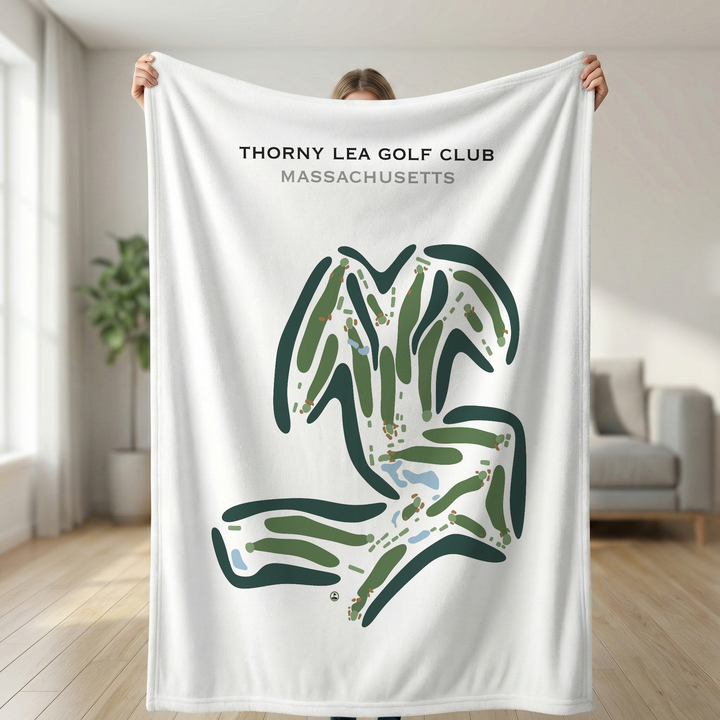 Thorny Lea Golf Club, Massachusetts - Printed Golf Courses