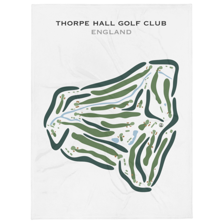 Thorpe Hall Golf Club, England - Printed Golf Courses